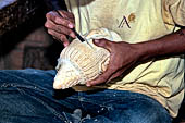 Siem Reap - inside the workshop of the 'Artisan d'Angkor'